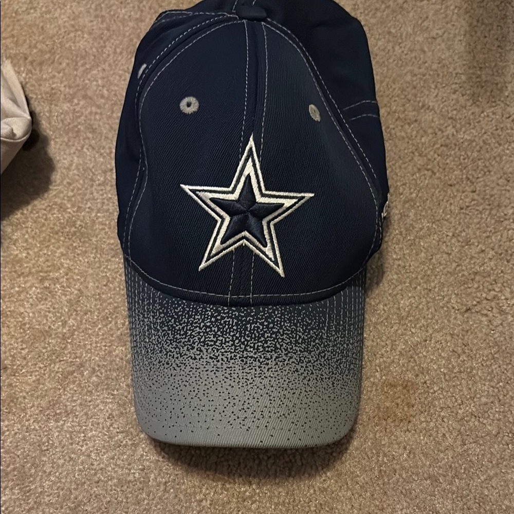 Fanatics Navy and Gray Star Logo Cap